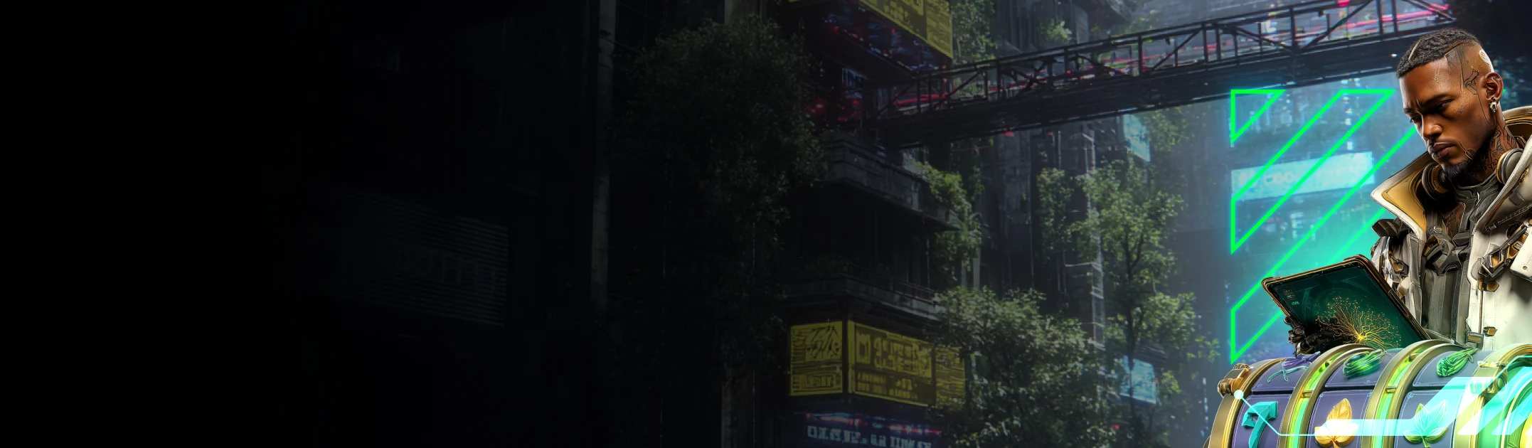 50% BONUS UP TO $300<br/>HARVEST THE CITY`S GREEN SURGE